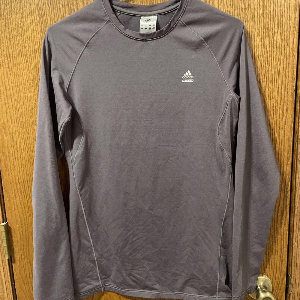 Adidas grey long sleeve shirt